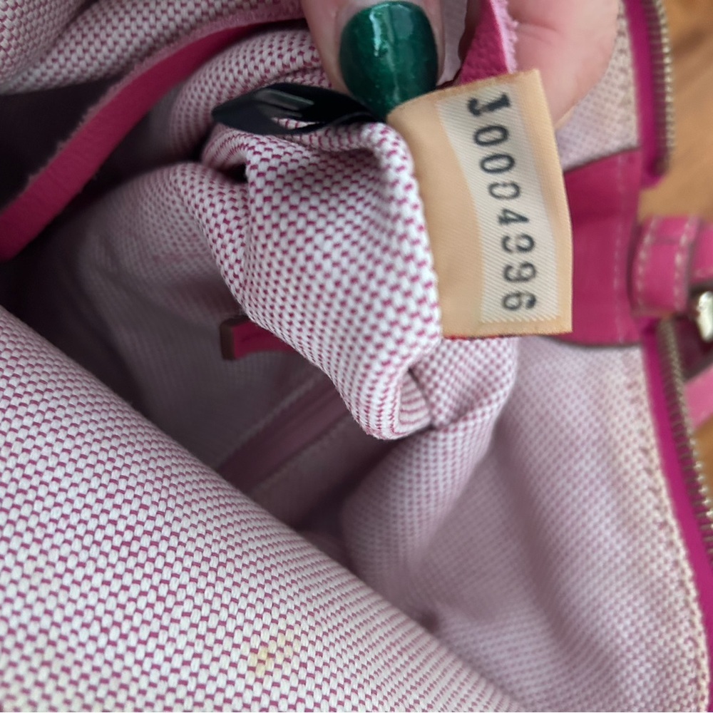 Dooney & Bourke Dillen Pink Leather Hobo Bag - Picture 8 of 11